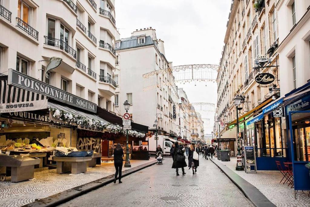 Appartement Superbe Studio Avec Balcon Au Coeur De Montorgueil à Paris Extérieur photo